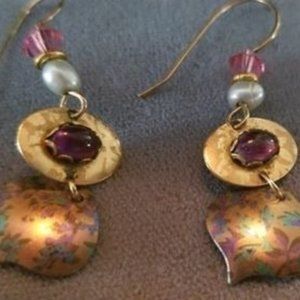 Vintage Holly Yashi Niobium Earrings